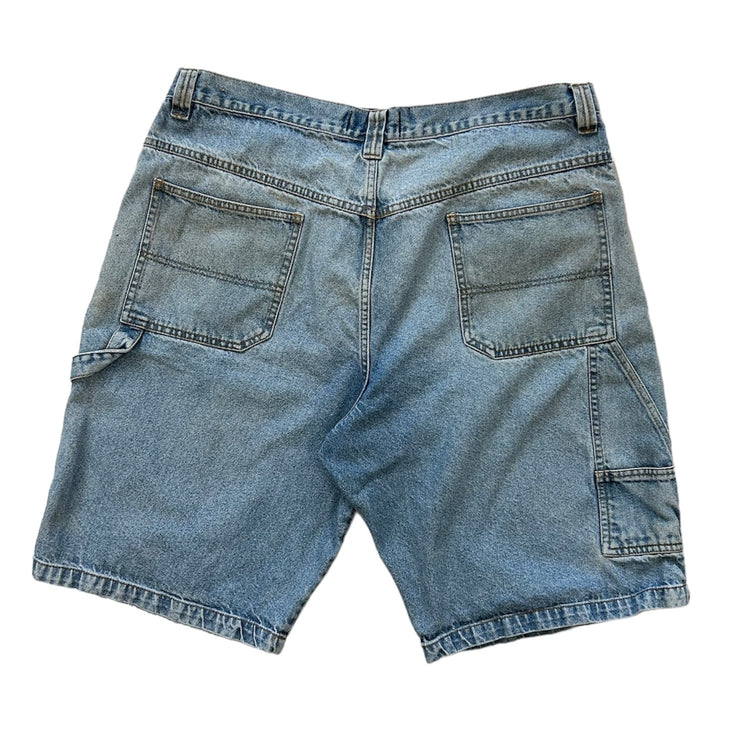 Vintage Burnside Baggy Carpenter Blue Denim Shorts