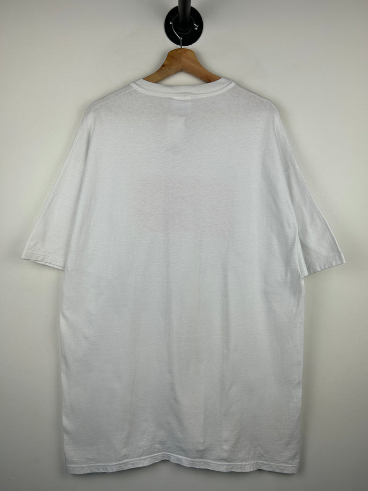 Vintage 90s Ray Ban Sunglasses Promo White Tee