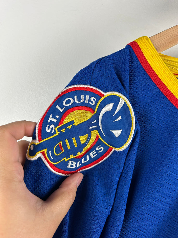 Vintage 90s NHL Starter St Louis Blues Blue Hockey Jersey