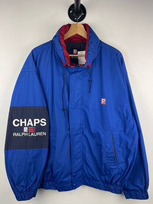 Vintage Chaps Ralph Lauren Blue Windbreaker