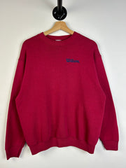 Vintage 90's Wilson Burgundy Crewneck