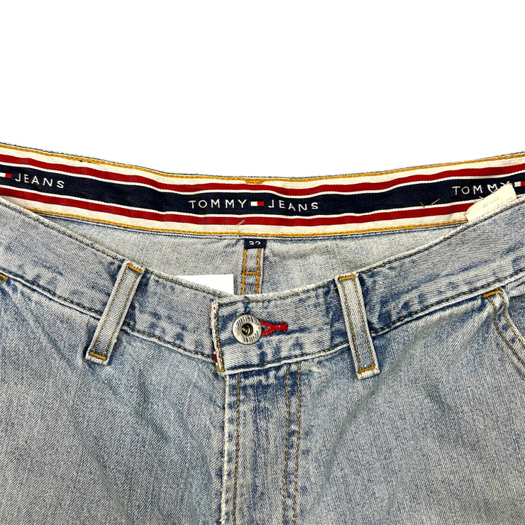 Vintage Tommy Hilfiger Baggy Blue Denim Shorts