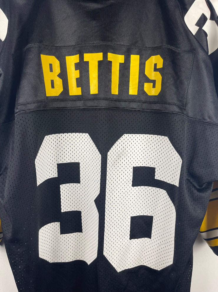 Vintage 90s NFL Starter Pittsburgh Steelers Bettis Black Football Jersey