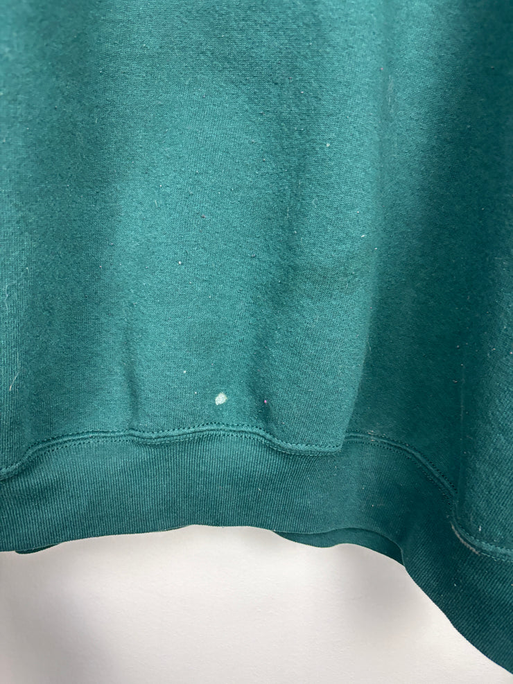 Vintage 90s Wilson Athletic Wear Green Crewneck