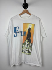 Vintage 80s Winterland Led Zeppelin House Of The Holy White Tee