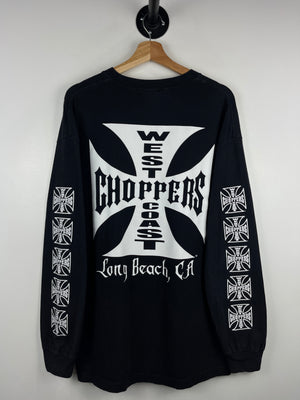 Vintage West Coast Choppers Long Beach OG Black Long Sleeve