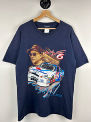 Vintage Nascar Mark Martin Valvoline Navy Tee