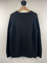 Carhartt Work In Progress Black Wool Knit Sweater