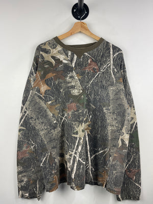 Vintage Real Tree Camo Pocket Long Sleeve