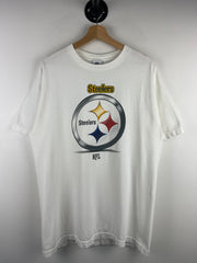 Vintage NFL Pittsburgh Steelers White Tee