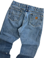 Vintage Carhartt Light Wash Blue Denim Jeans