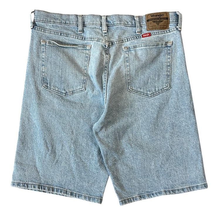Vintage Wrangler Light Wash Blue Denim Shorts