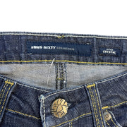 Vintage Miss Women’s Sixty Dark-Wash Denim Capris