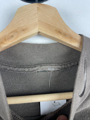 Vintage 90s Nike Golf Swoosh Tonal Brown Mock Neck Long Sleeve