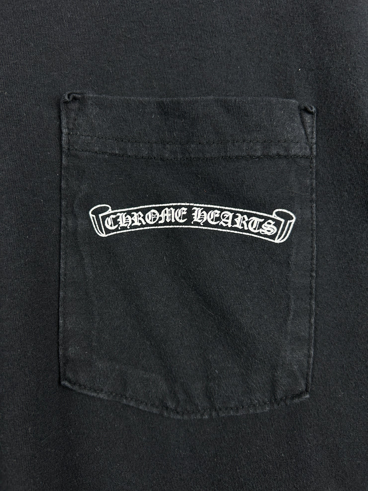 Chrome Hearts Script F*ck You Black Long Sleeve