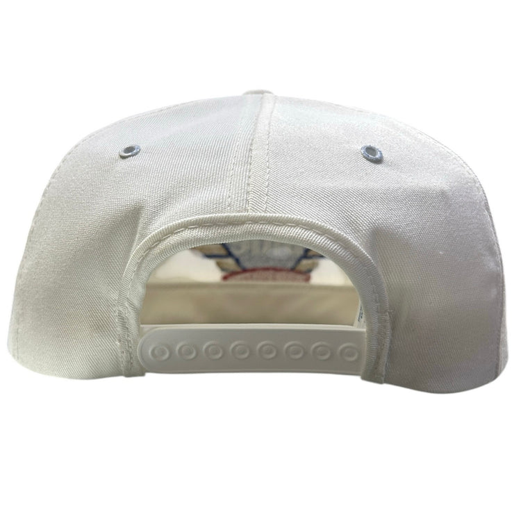 Vintage 90s Labatt Blue Air Crew White Snapback