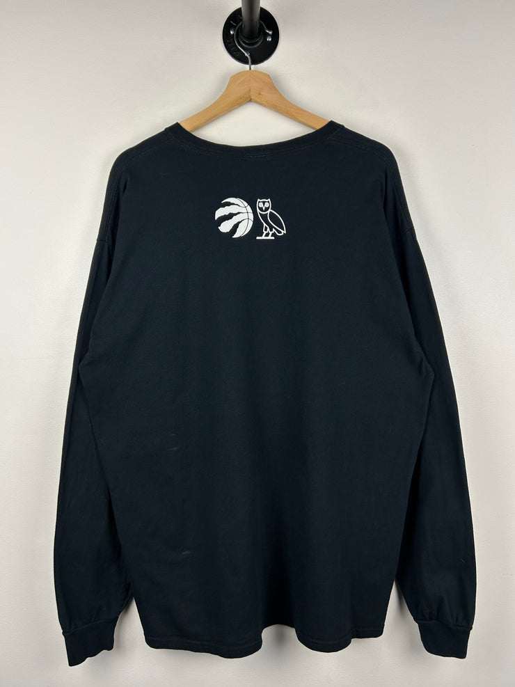 OVO NBA Toronto Raptors Black Long Sleeve