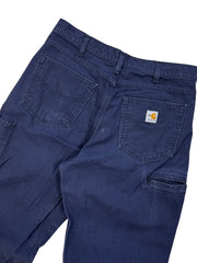 Vintage Carhartt Flame Resistant Navy Work Pants