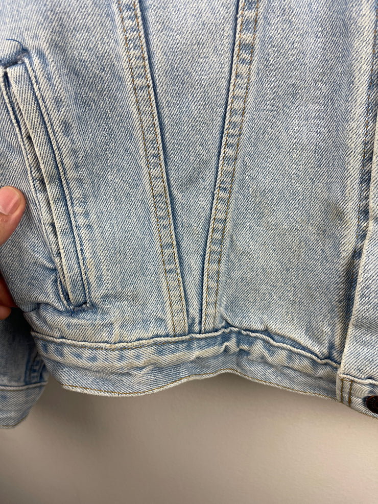 Vintage 90s Levis Light Wash Blue Denim Jacket