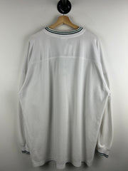 Vintage NFL Philadelphia Eagles Embroidered White Long Sleeve