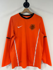 Vintage Nike Netherlands Orange Long Sleeve