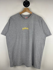 Supreme SS19 Fronts Grillz Heather Grey Tee