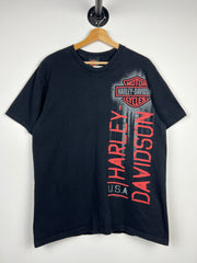 Vintage Harley Davidson Owen Sound Black Tee