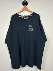 Gallery Dept. Art That Kills Reversible French Logo Faded Black Tee