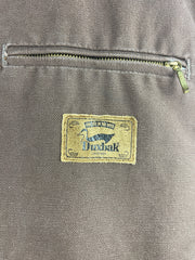 Vintage 90s Duxbak Detroit Blanket Lined Brown Work Jacket