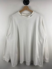 Vintage Nike Golf Swoosh Mock Neck White Long Sleeve