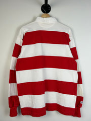 Vintage Y2K Barbarian Rugby Wear Wisconsin Polo Rugby Long Sleeve