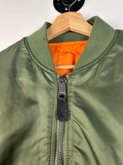 Alpha Industries MA-1 Sage Green Flight Bomber Jacket