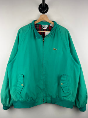 Vintage 90s Izod Lacoste Green Harrington Jacket