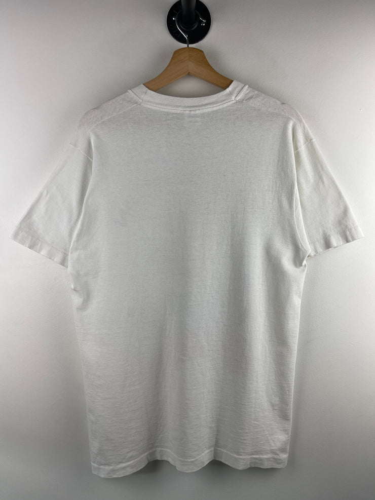 Vintage 90s The Simpsons Bart Simpson Radical Dude White Tee