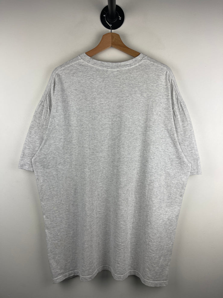 Supreme SS19 Who The F*ck Ash Grey Tee