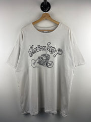 Vintage Indian Larry Choppers Rule White Tee