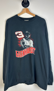 Vintage Nascar Dale Earnhardt Black Long Sleeve