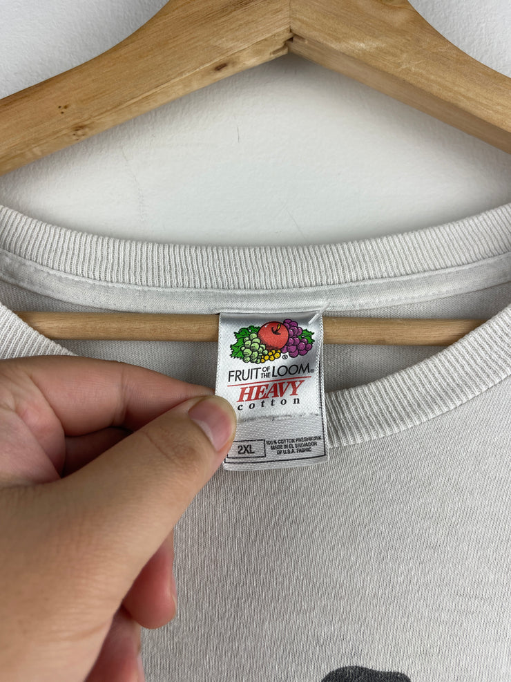 Vintage Indian Larry Choppers Rule White Tee