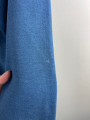 Vintage 90s Russell Athletic Blank Blue Crewneck