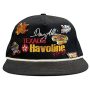 Vintage 90s Nascar Doug Allison Texaco Havoline Racing Black Snapback Hat