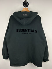 Fear Of God Essentials Stretch Limo Relaxed Black Hoodie
