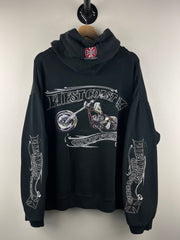 Vintage West Coast Choppers Motorcycle Black Hoodie