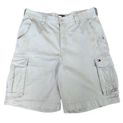 Vintage Tommy Hilfiger Beige Cargo Shorts