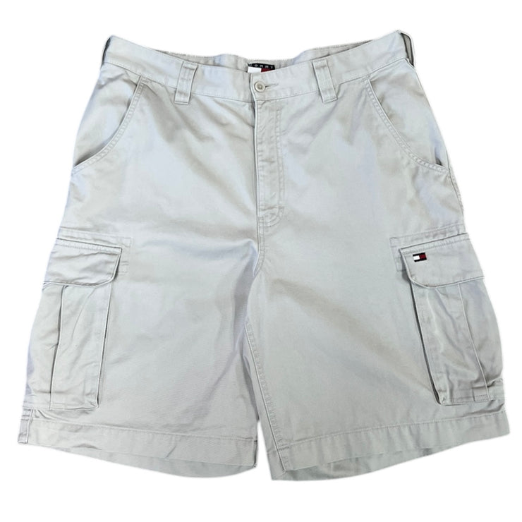 Vintage Tommy Hilfiger Beige Cargo Shorts