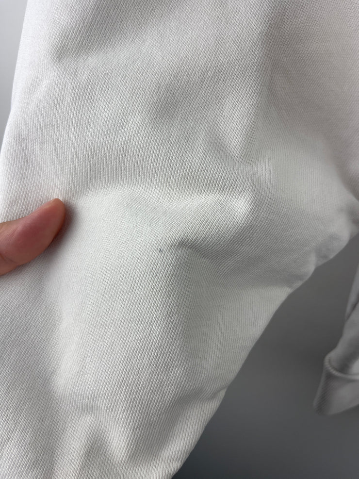 Kith Script Embroidered White Crewneck