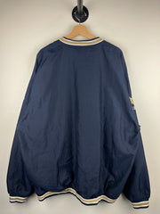 Vintage 90s Reebok Notre Dame Navy Pullover Windbreaker