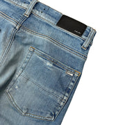 Amiri MX1 Blue Tie Dye Blue Jeans