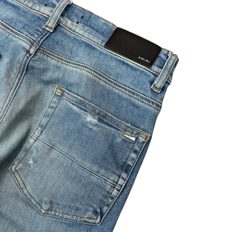 Amiri MX1 Blue Tie Dye Blue Jeans