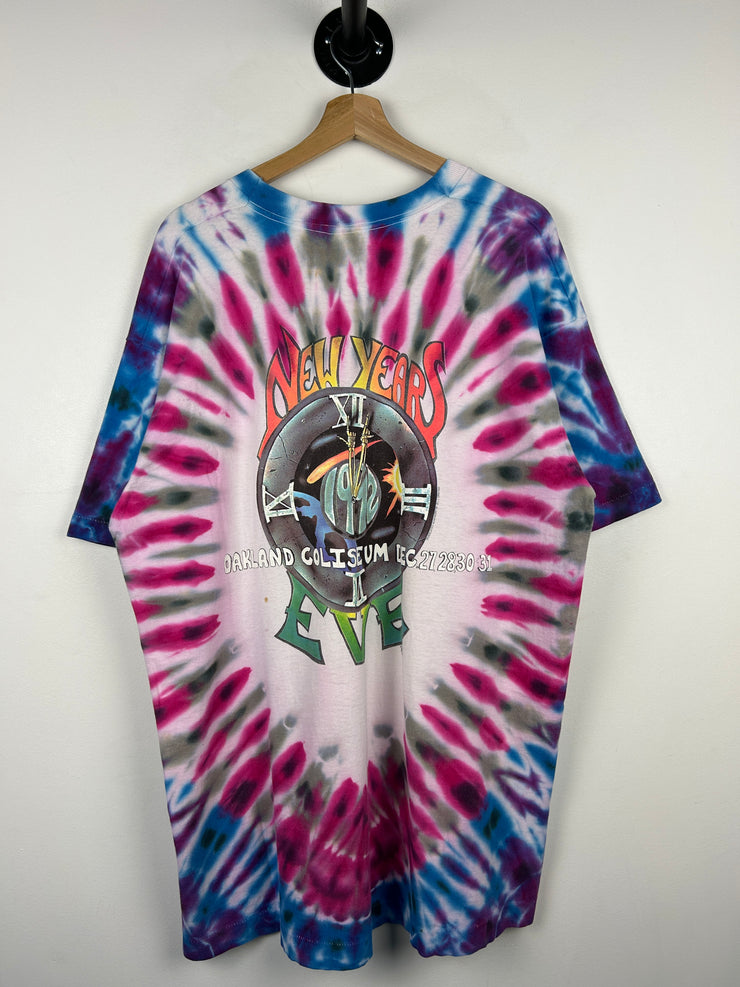 Vintage 90s Grateful Dead New Years Eve Tie Dye Tee