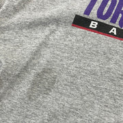 Vintage Nike Toronto Raptors Middle Swoosh Grey Tee